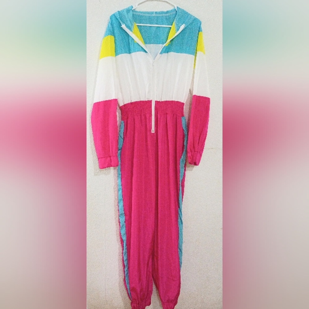 Colorful Retro Jumpsuit